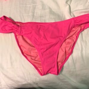 Pink bathing suit bottoms